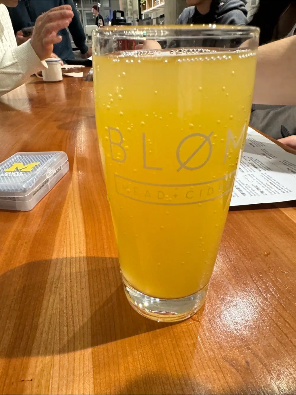 kombucha at Bløm Mead + Cider