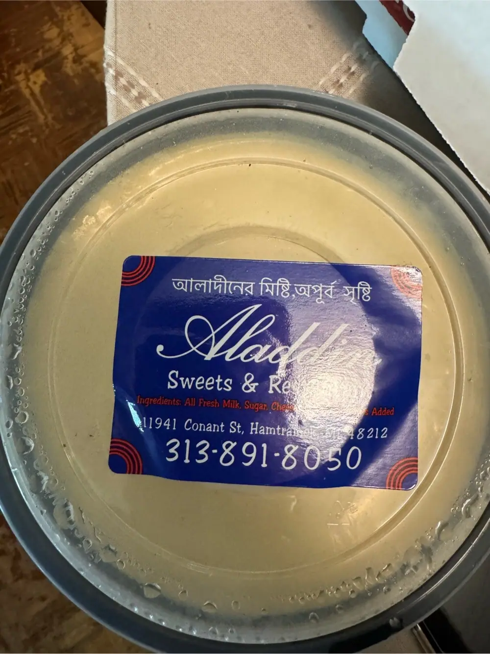 Photo from Aladdin Sweets and Café