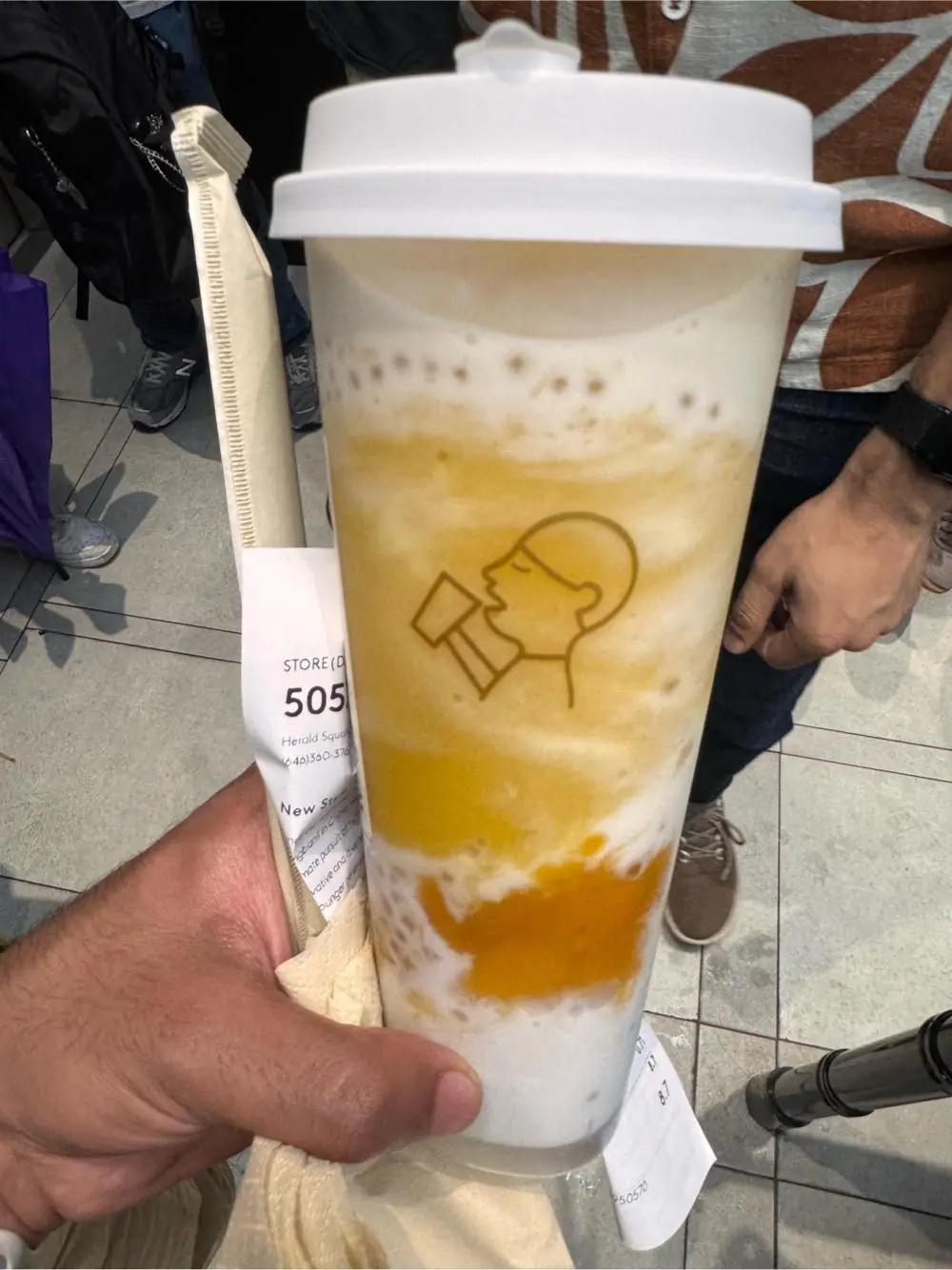 Coconut mango boom at HEYTEA（Herald Square）