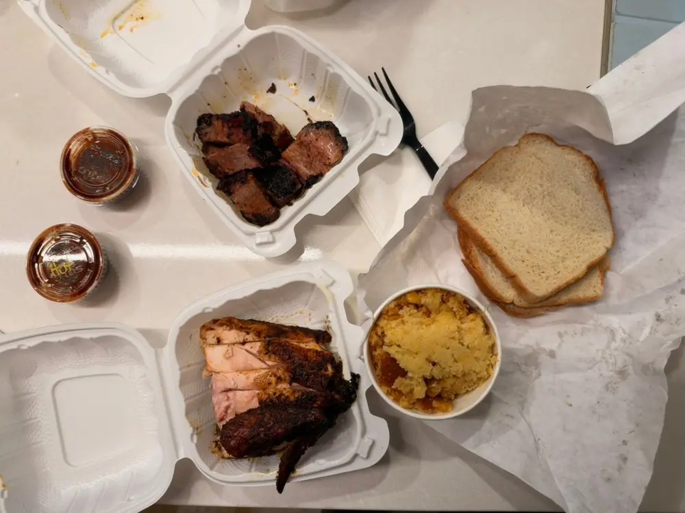 Burnt ends at John Brown BBQ