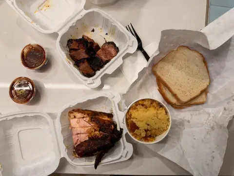 Burnt ends at John Brown BBQ