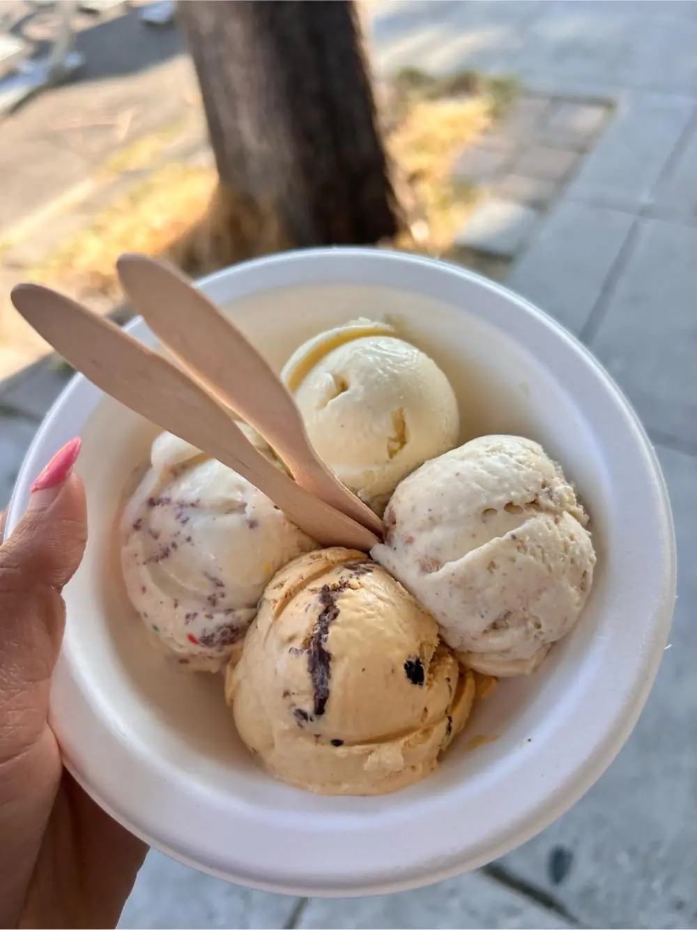 ice cream at Bi-Rite Creamery