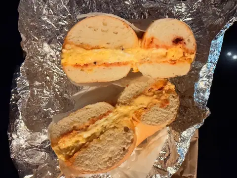 egg and cheese at LIC Bagels & Deli