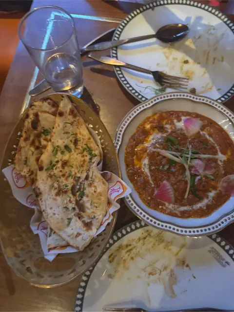 Paneer tikka masala at Kebab aur Sharab