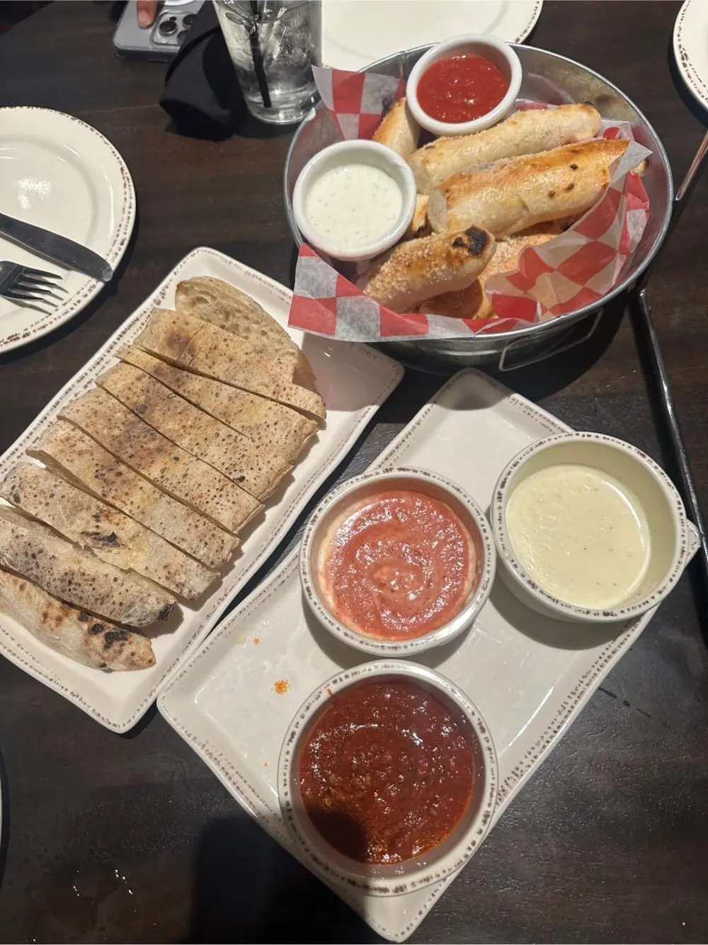 dips at Coratti's Pizzeria Bar & Bocce