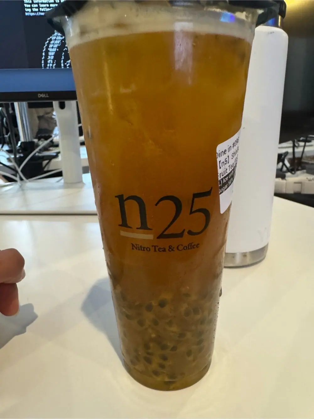 passion fruit at N25 Nitro Tea