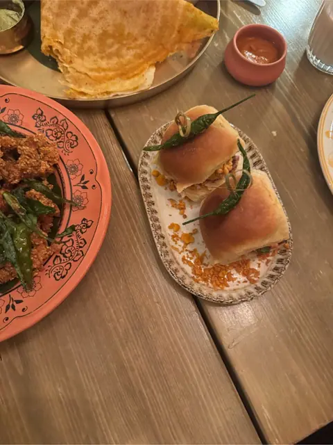 Vada pav at Kanyakumari