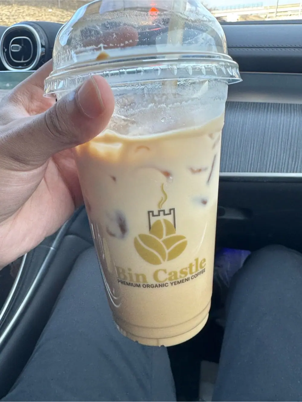 brown sugar shaken espresso at Bin Castle Coffee House