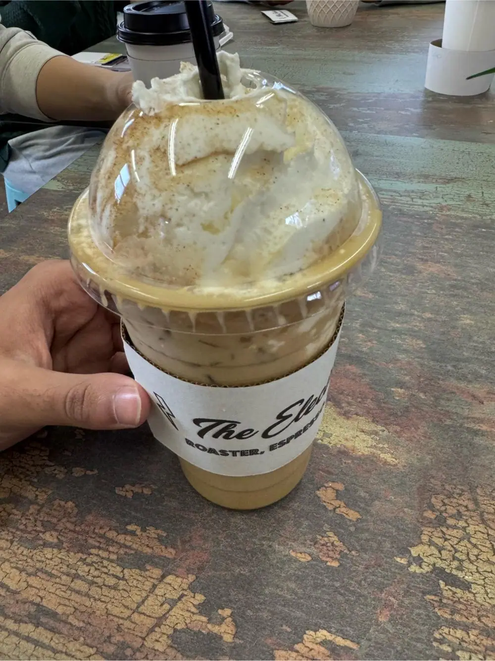 teddy graham latte at The Electric Coffee Co.