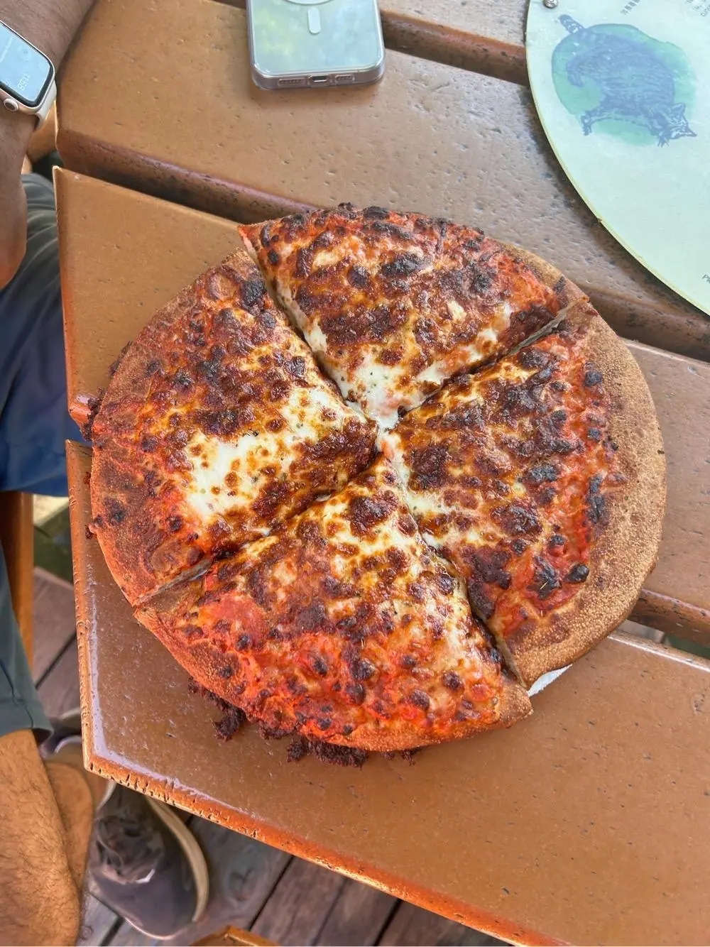pizza at Curry Village Pizza Deck
