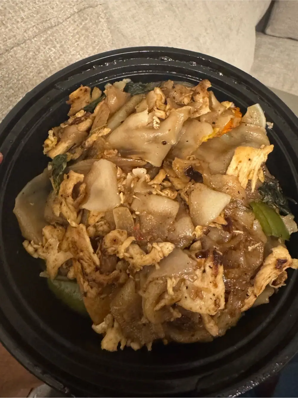 Drunken noodles at The Buffs