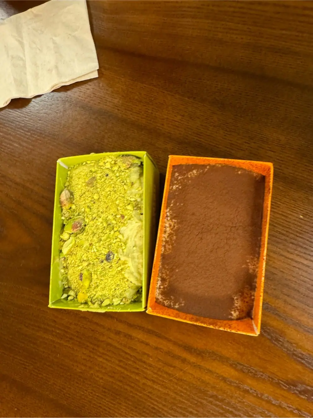 Classic tiramisu at Mammamisu