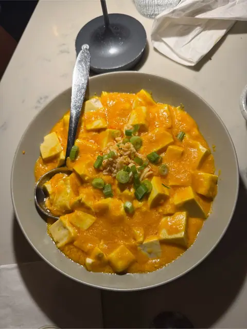 Crab tofu at Antidote