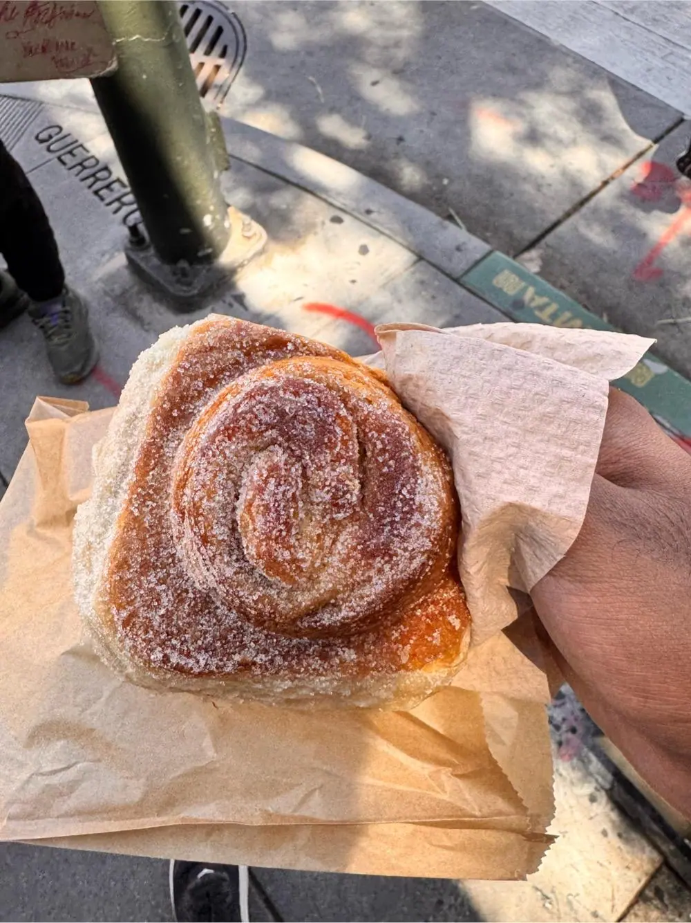 Morning bun at Tartine Bakery
