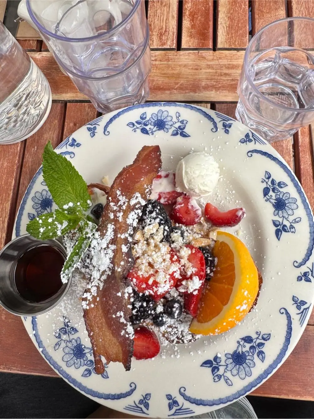 Challah french toast at Mymy