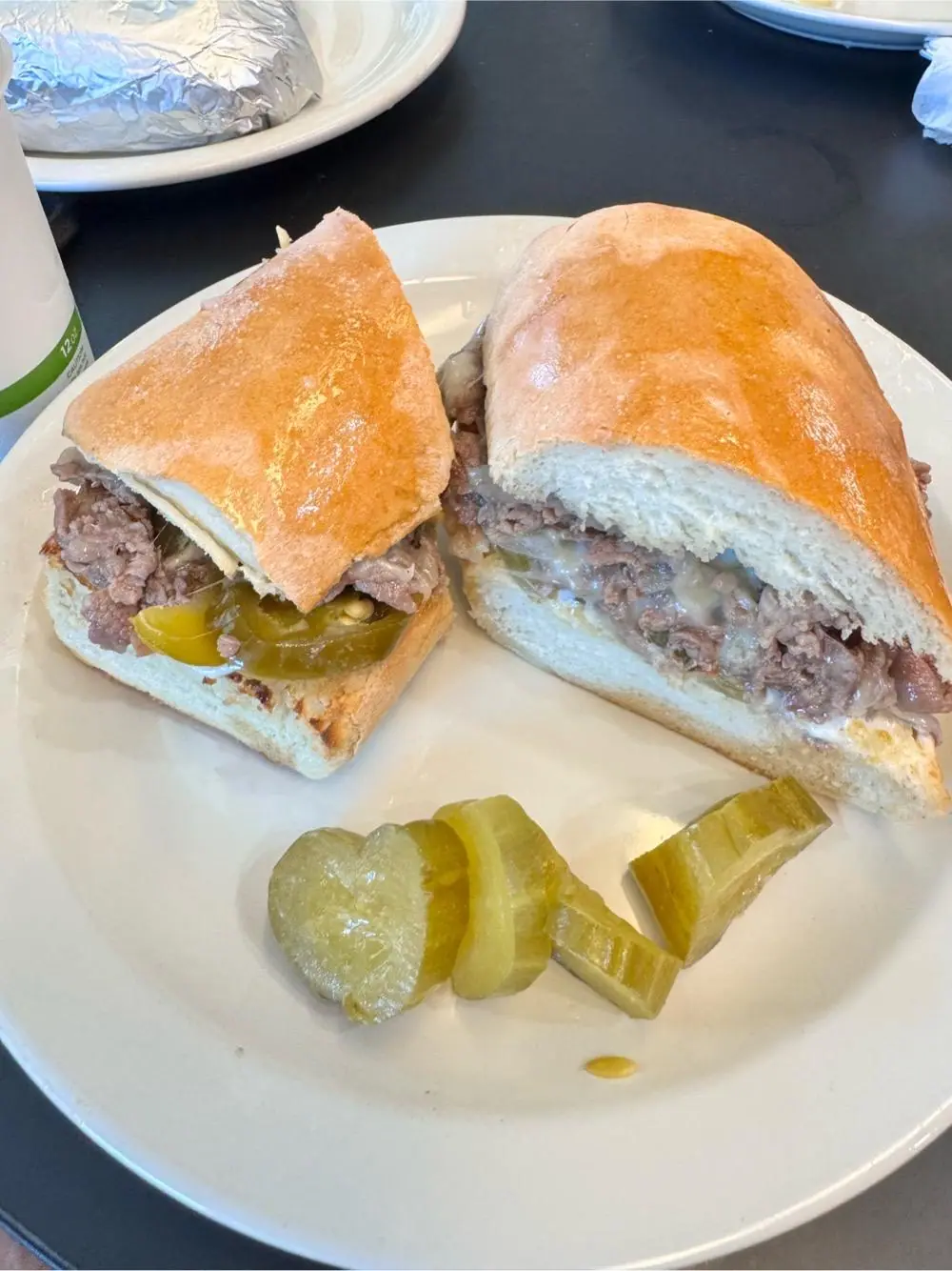 cheese steak at Yummy Plate