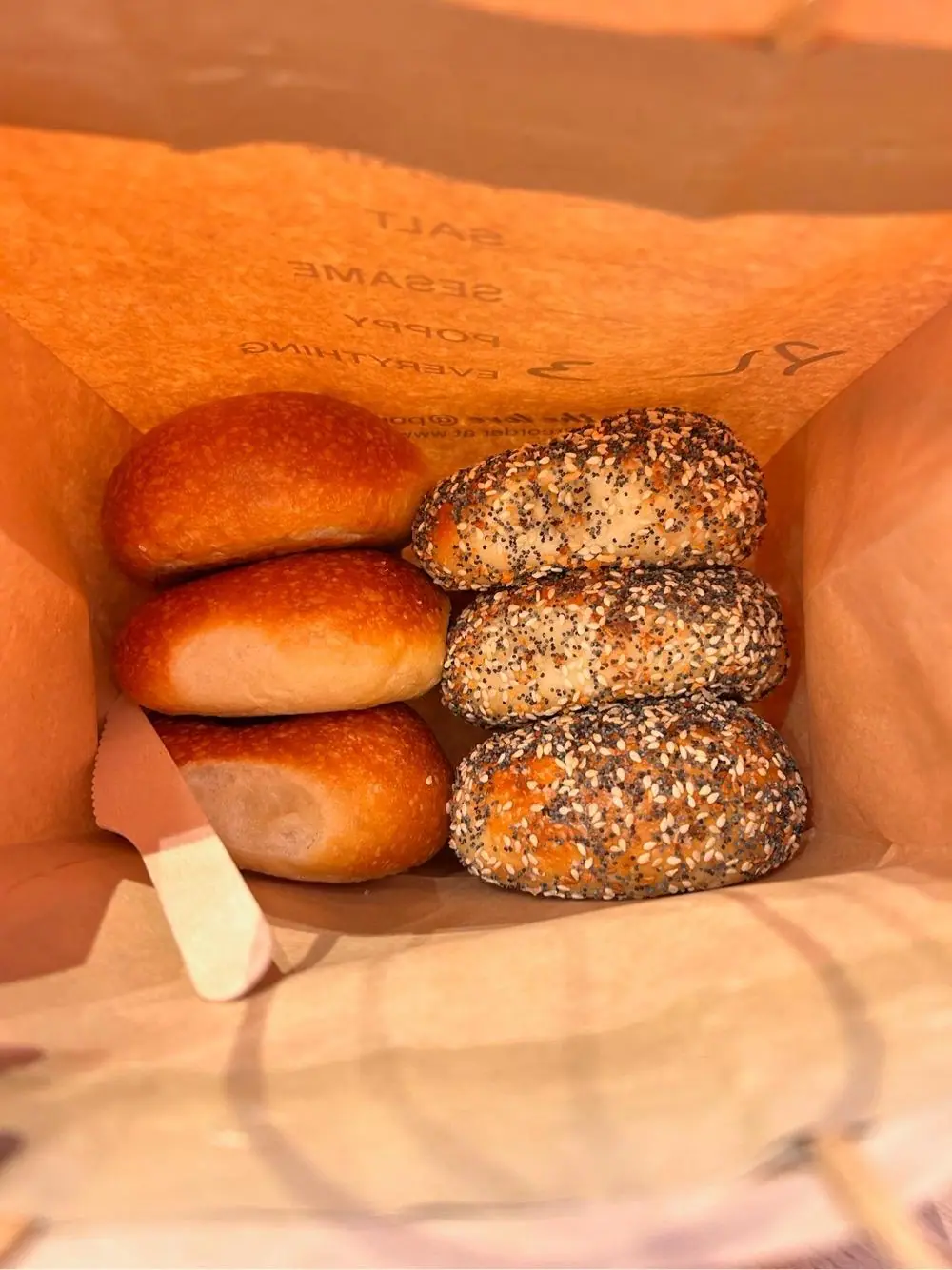 bagel at PopUp Bagels
