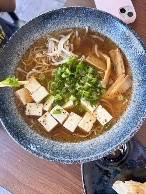 veggie ramen at Kumako Den