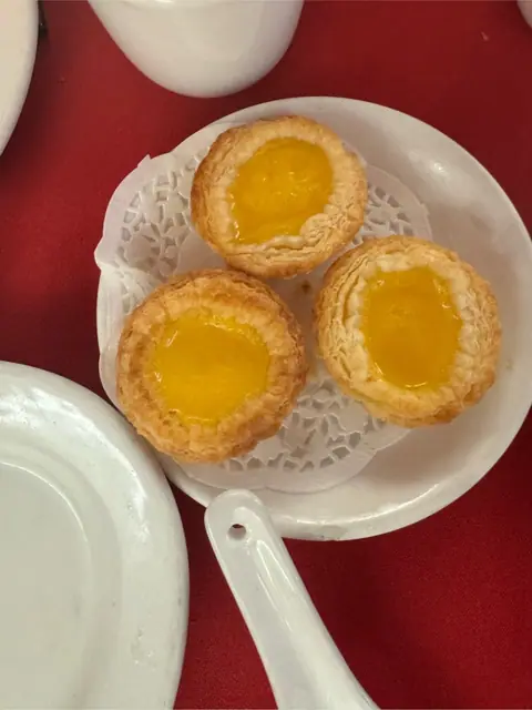 Egg tart at Dim Sum Go Go