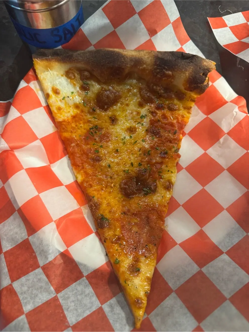 Spicy vodka at Upside Pizza