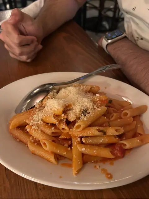 Penne alla vodka at Quartino Ristorante