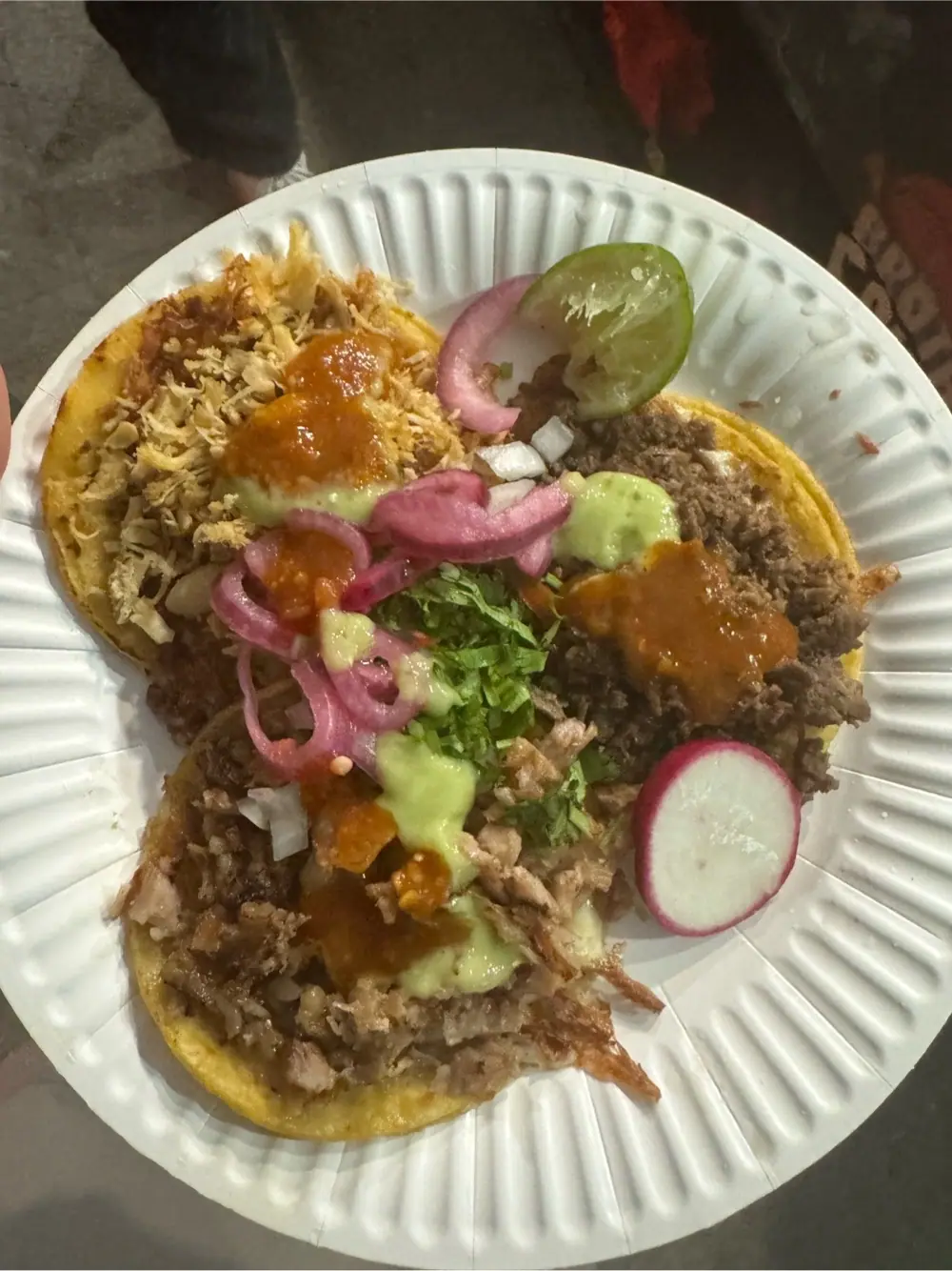 Tacos at Brothers Cousins Tacos