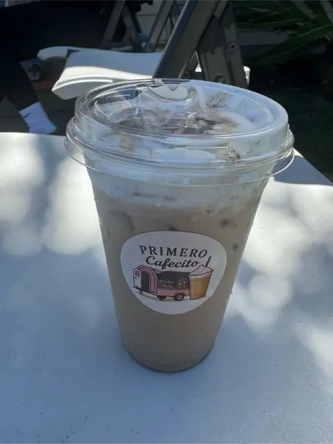 dulce de leche latte at PRIMERO CAFECITO