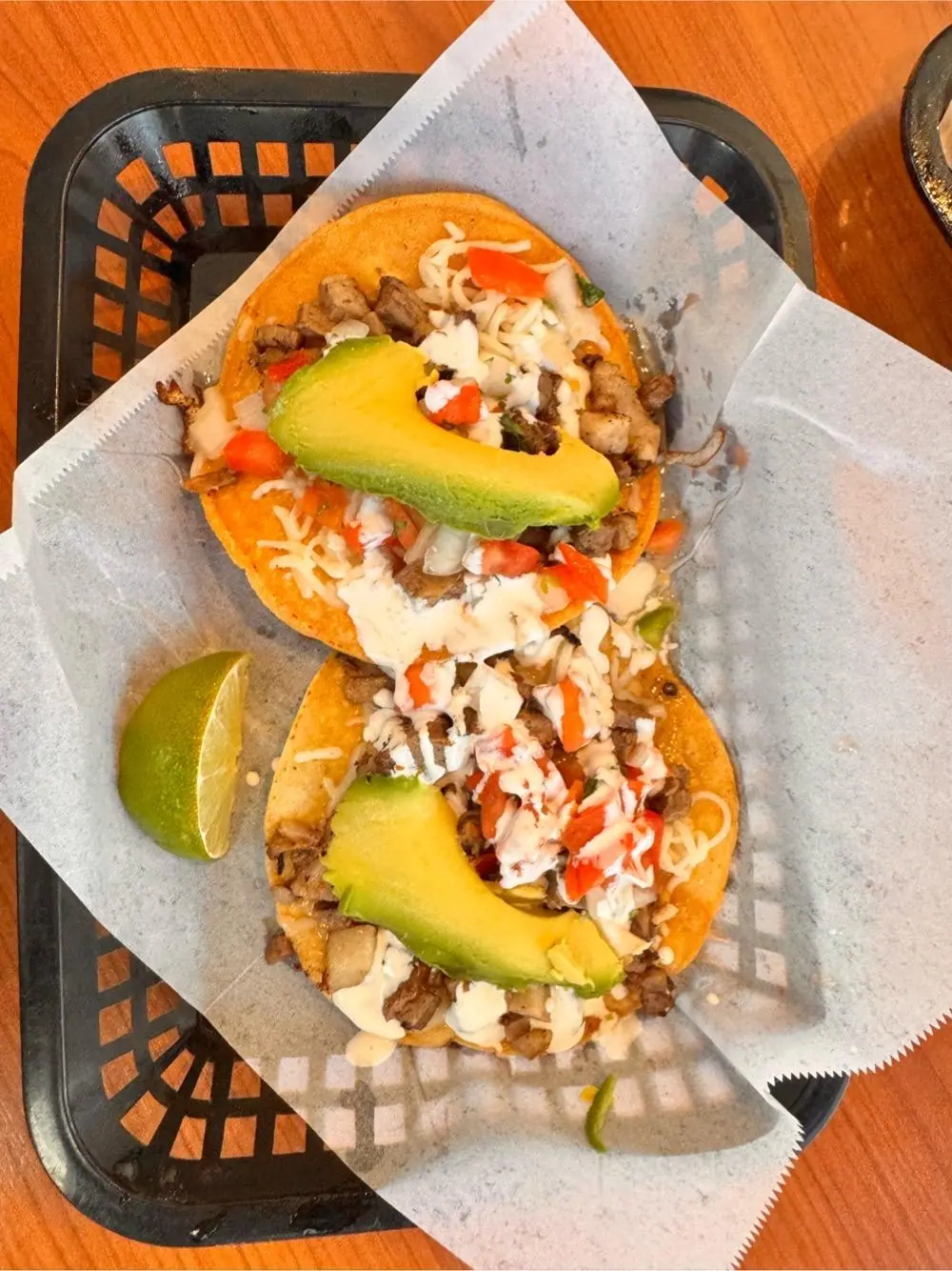 Crispy tacos at Cali Spartan Mexican Kitchen