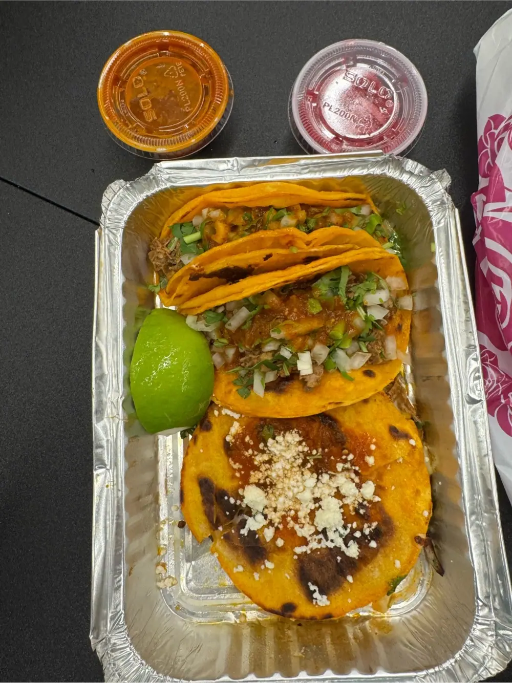 Birria tacos at Birria-Landia NYC