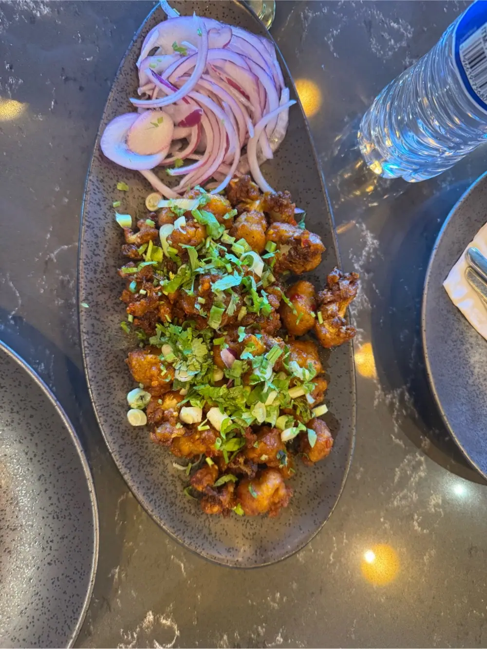 Gobi manchurian at Hyderabad house Indian Restaurant & Bakery