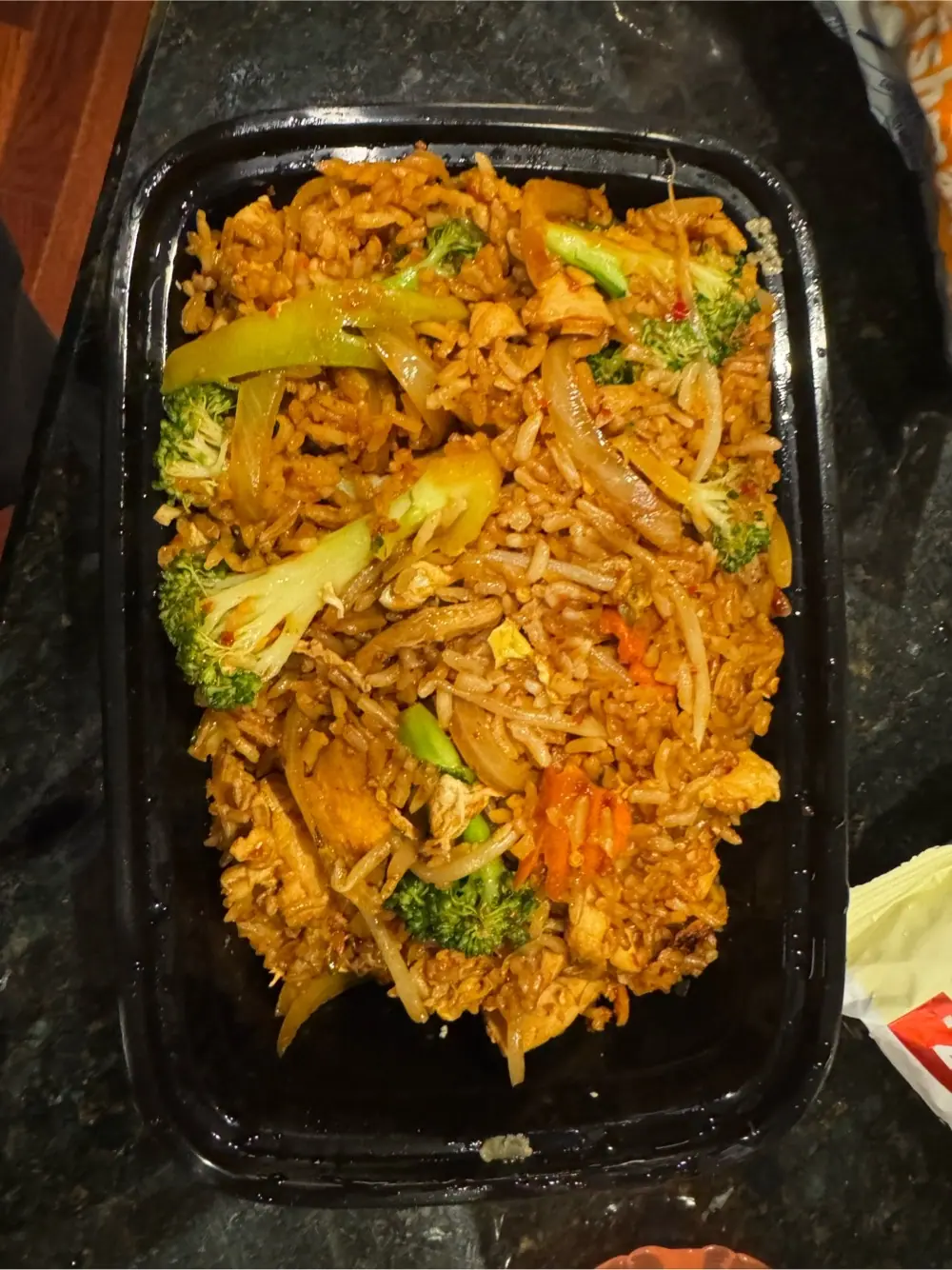 chefs special fried rice at New Bangkok Cuisine