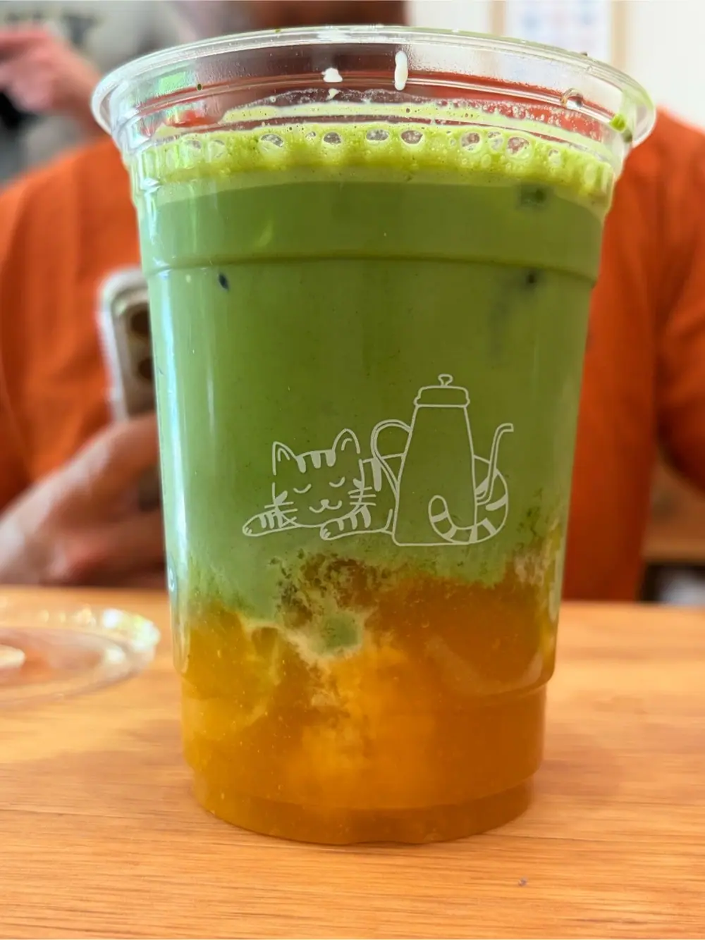 Mango matcha at KIJITORA E14th