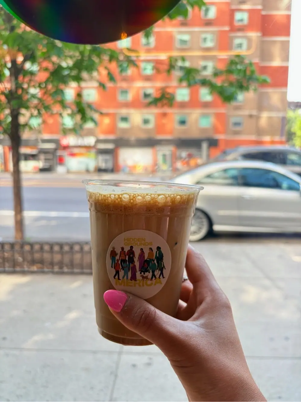 New orleans style cold brew at Hidden Grounds Chai & Coffee House - Manhattan