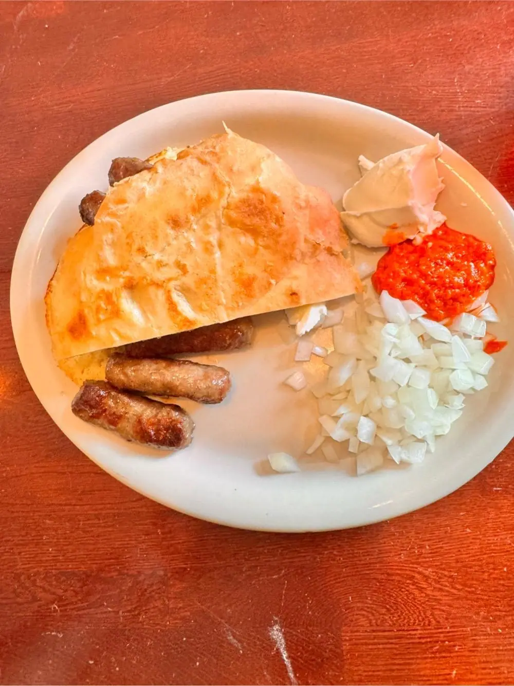 Cevapi at Euro Grill
