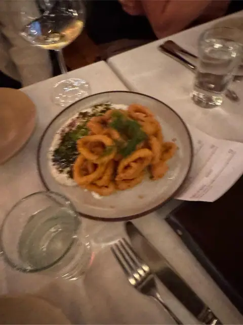 Calamari at Barbounia