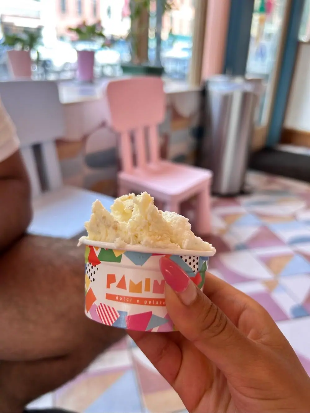 Ice cream at Pamina Dolci e Gelato