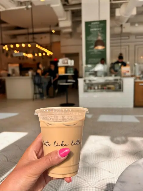 coffee at Blank Street Coffee