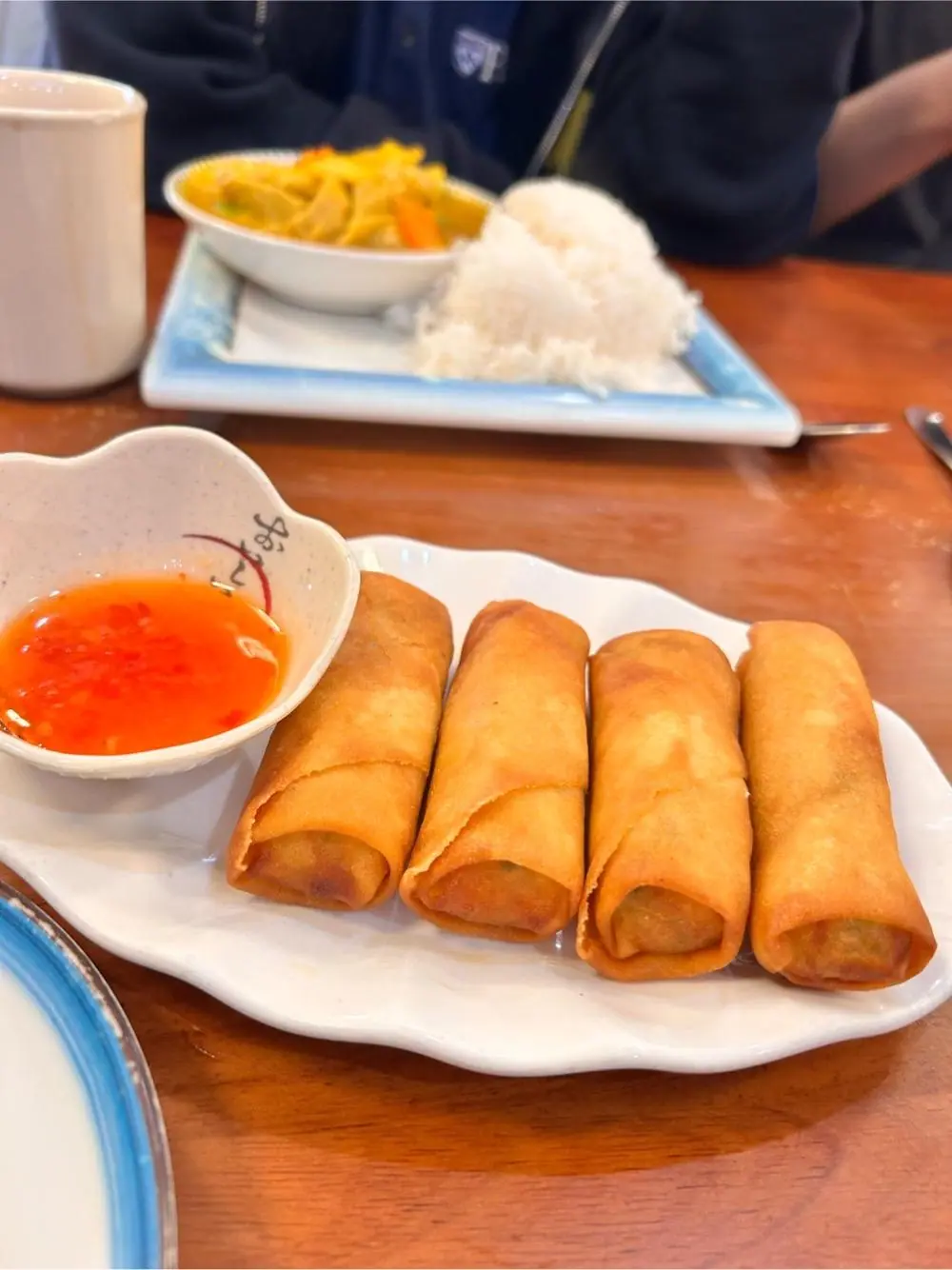 egg rolls at G & Y Bakery & Cafe