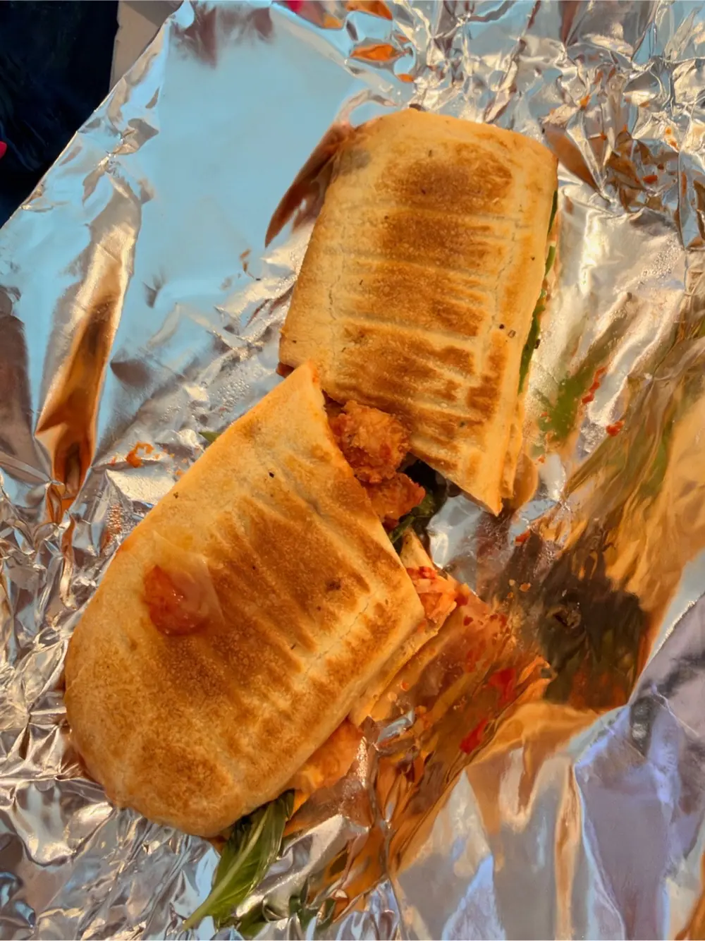 Chicken parm sandwich at Panineria
