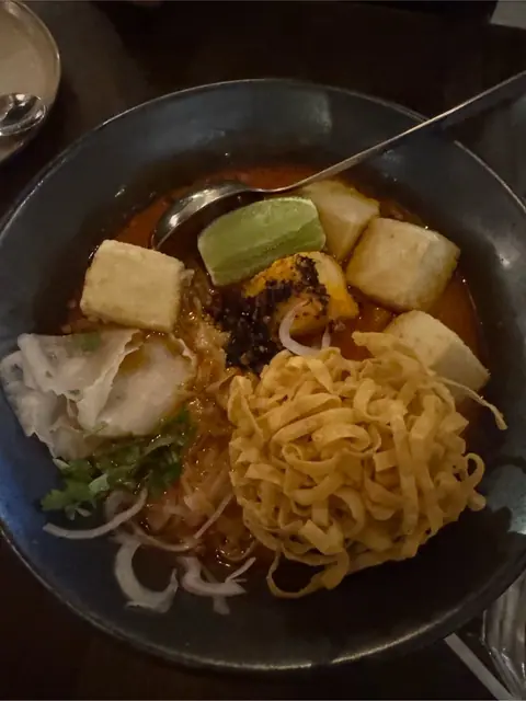 Khao soi at Khao Tiew