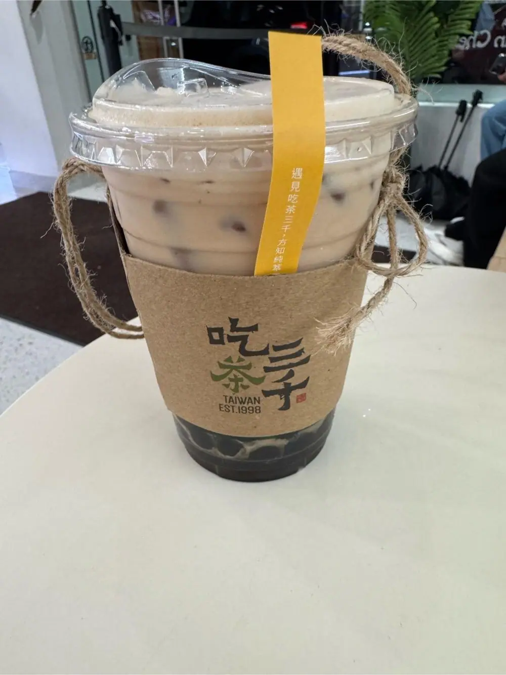Bubble milk tea at Chicha San Chen