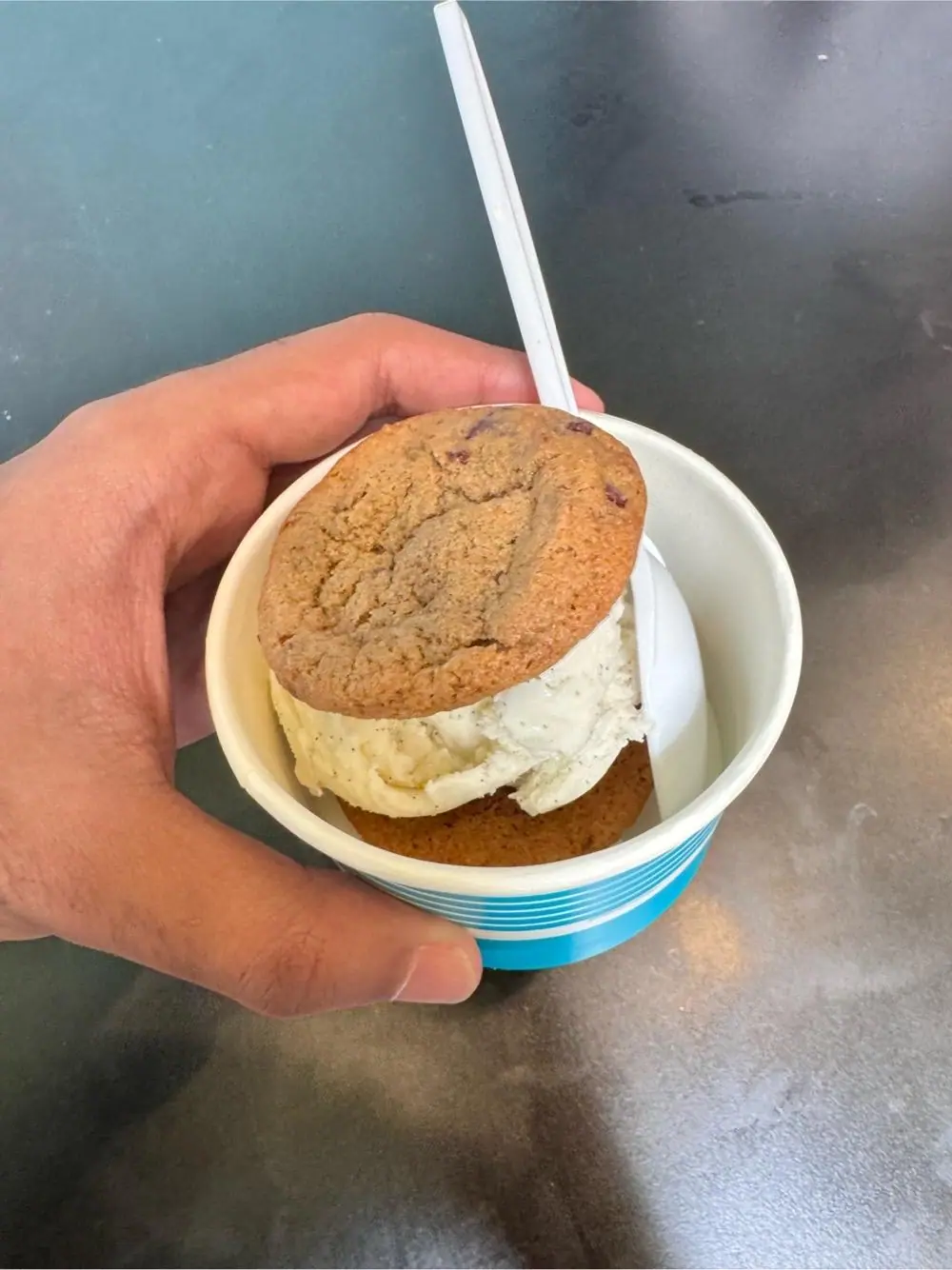 mini sandwich at Nox Cookie Bar - Downtown Campbell