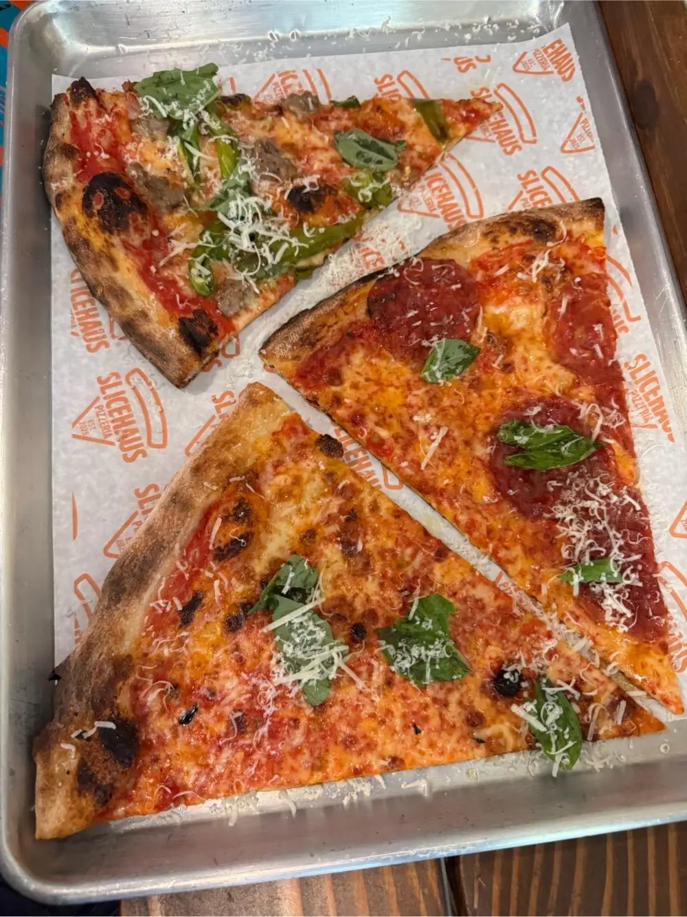 pizza at Slicehaus Pizzeria